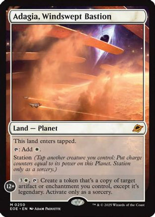 Adagia, Windswept Bastion [Edge of Eternities] Foil