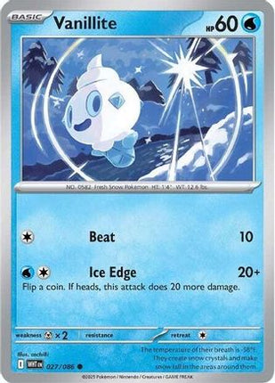 Vanillite - 27/086 [SV: White Flare]
