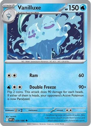 Vanilluxe - 29/086 [SV: White Flare] Reverse Holofoil
