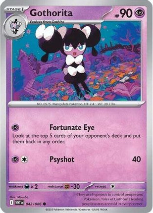 Gothorita - 42/086 [SV: White Flare] Reverse Holofoil