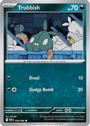 Trubbish - 59/086 [SV: White Flare] Reverse Holofoil