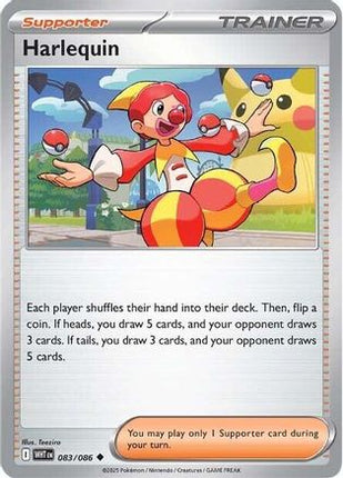 Harlequin - 83/086 [SV: White Flare] Reverse Holofoil