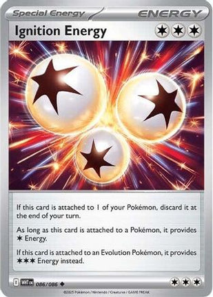 Ignition Energy - 86/null [SV: White Flare] Reverse Holofoil