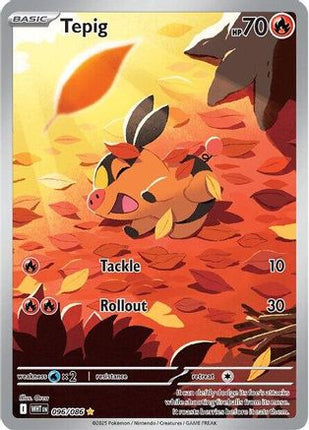 Tepig - 096/086 [SV: White Flare] Holofoil