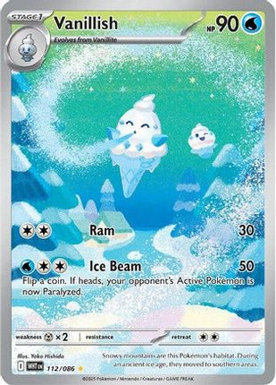 Vanillish - 112/086 [SV: White Flare] Holofoil