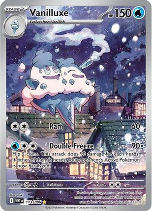 Vanilluxe - 113/086 [SV: White Flare] Holofoil