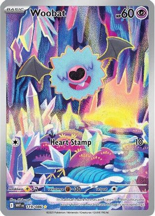 Woobat - 119/086 [SV: White Flare] Holofoil