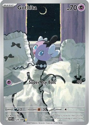 Gothita - 124/086 [SV: White Flare] Holofoil