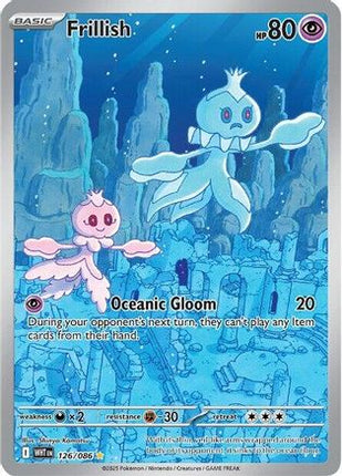 Frillish - 126/086 [SV: White Flare] Holofoil