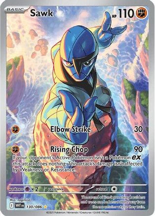 Sawk - 130/086 [SV: White Flare] Holofoil