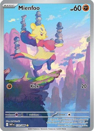 Mienfoo - 133/086 [SV: White Flare] Holofoil
