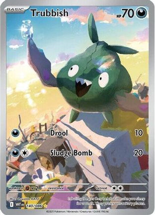 Trubbish - 140/086 [SV: White Flare] Holofoil
