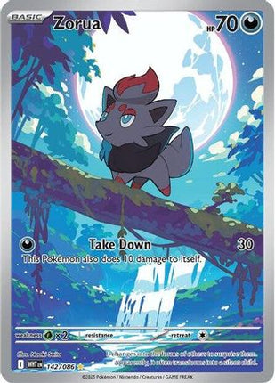 Zorua - 142/086 [SV: White Flare] Holofoil