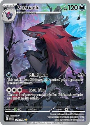 Zoroark - 143/086 [SV: White Flare] Holofoil