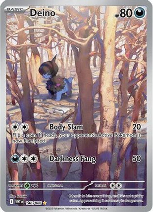 Deino - 146/086 [SV: White Flare] Holofoil
