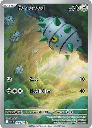 Ferroseed - 148/086 [SV: White Flare] Holofoil