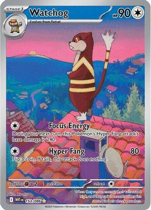 Watchog - 153/086 [SV: White Flare] Holofoil