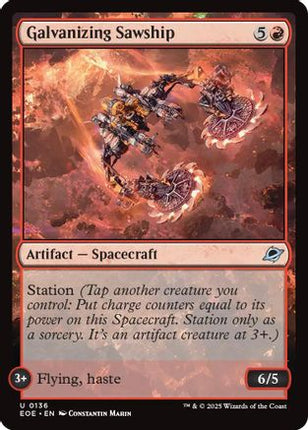 Galvanizing Sawship [Edge of Eternities] Foil