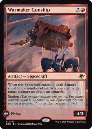 Warmaker Gunship [Edge of Eternities] Foil