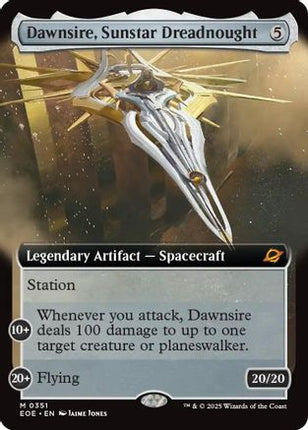 Dawnsire, Sunstar Dreadnought (Extended Art) [Edge of Eternities] Foil