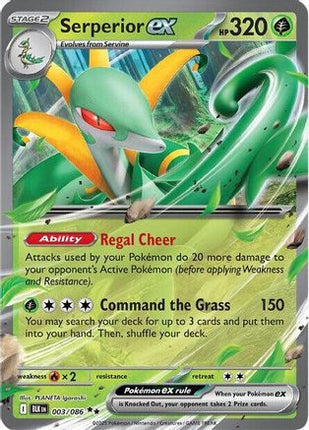 Serperior ex - 3/086 [SV: Black Bolt] Holofoil