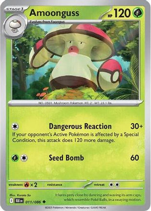 Amoonguss - 11/086 [SV: Black Bolt]