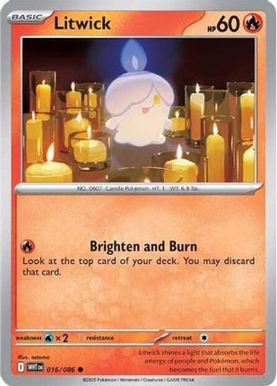 Litwick - 16/086 [SV: White Flare]