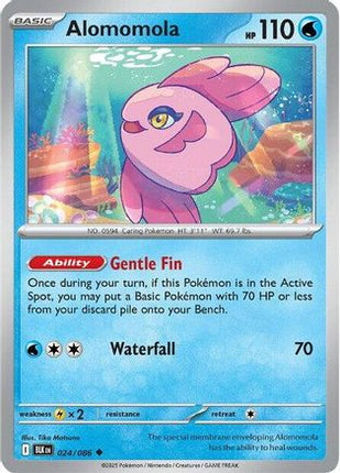 Alomomola - 24/086 [SV: Black Bolt] Reverse Holofoil