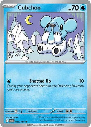 Cubchoo - 25/086 [SV: Black Bolt]