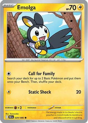 Emolga - 29/086 [SV: Black Bolt]