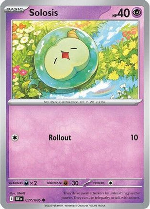 Solosis - 37/086 [SV: Black Bolt] Holofoil