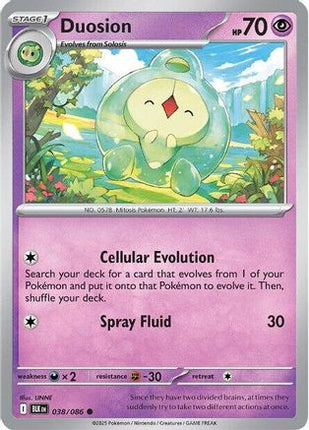 Duosion - 38/086 [SV: Black Bolt] Reverse Holofoil