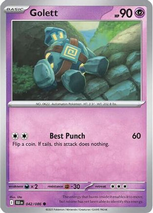 Golett - 42/086 [SV: Black Bolt] Reverse Holofoil