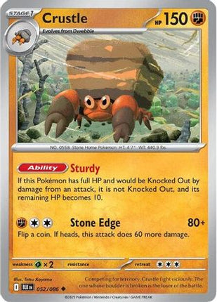 Crustle - 52/086 [SV: Black Bolt] Reverse Holofoil