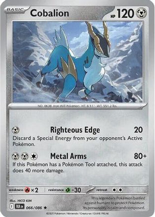 Cobalion - 66/086 [SV: Black Bolt] Holofoil