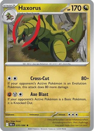 Haxorus - 70/086 [SV: Black Bolt] Holofoil