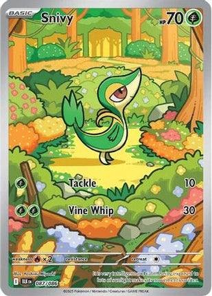 Snivy - 087/086 [SV: Black Bolt] Holofoil