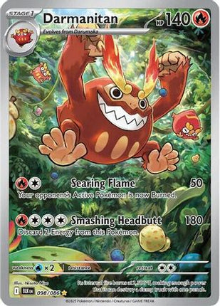 Darmanitan - 098/086 [SV: Black Bolt] Holofoil