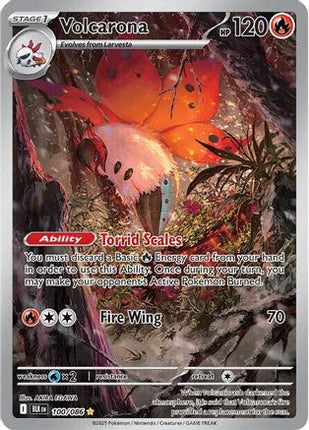 Volcarona - 100/086 [SV: Black Bolt] Holofoil