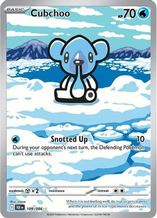 Cubchoo - 109/086 [SV: Black Bolt] Holofoil
