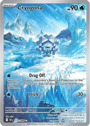 Cryogonal - 111/086 [SV: Black Bolt] Holofoil