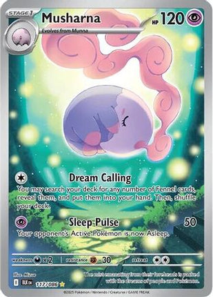 Musharna - 117/086 [SV: Black Bolt] Holofoil