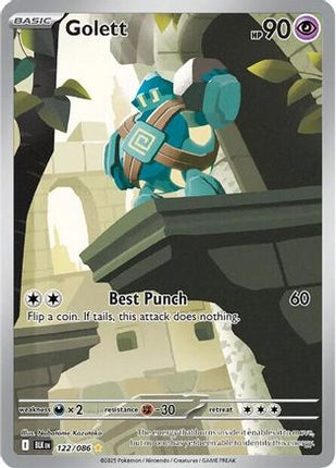 Golett - 122/086 [SV: Black Bolt] Holofoil