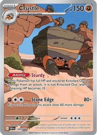Crustle - 130/086 [SV: Black Bolt] Holofoil