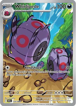 Whirlipede - 133/086 [SV: Black Bolt] Holofoil