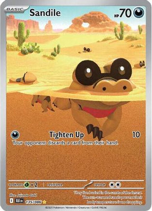 Sandile - 135/086 [SV: Black Bolt] Holofoil
