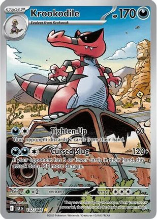 Krookodile - 137/086 [SV: Black Bolt] Holofoil