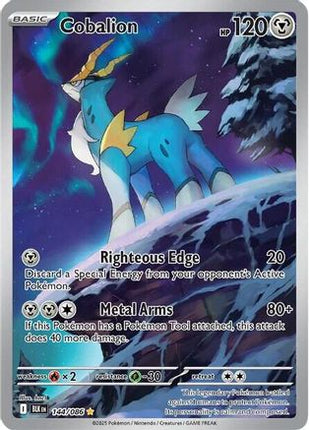 Cobalion - 144/086 [SV: Black Bolt] Holofoil
