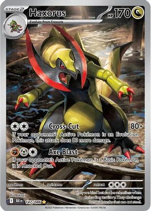 Haxorus - 147/086 [SV: Black Bolt] Holofoil