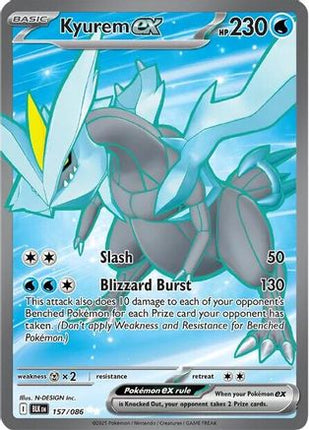 Kyurem ex - 157/086 [SV: Black Bolt] Holofoil